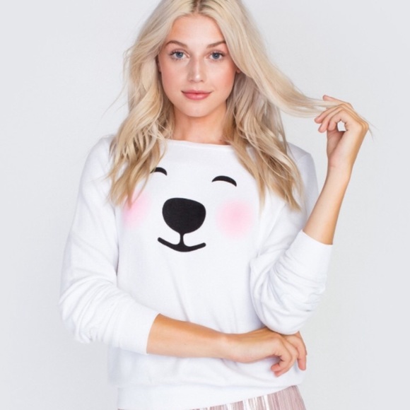 Wildfox Tops - NWT Wildfox Coca Cola Bear Sweatshirt